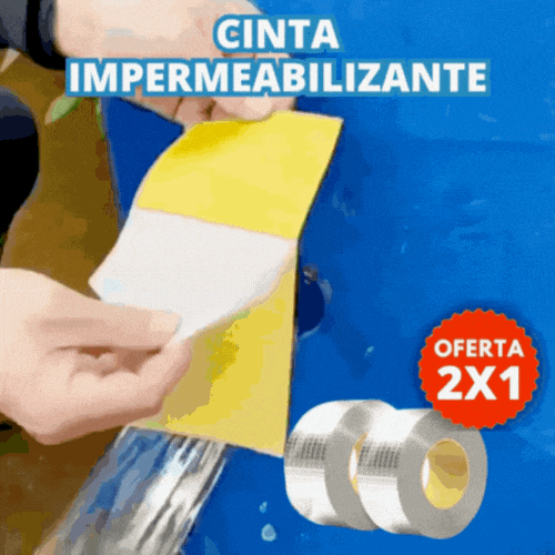 LLUVIA CERO™ | ¡OFERTA 2X1! Cinta Selladora Impermeable